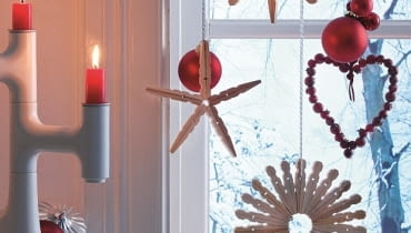 Świąteczne gwiazdki ze spinaczy DIY, zrób to sam, gwiazda, święta, boże narodzenie, dekoracje na święta