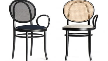 Krzesło N.0 projektu studia Front dla Thonet meble Klasyczne krzesło Thoneta w nowej odsłonie