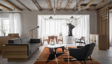 Przebudowa wnętrz przedwojennego domu w Szczecinie. Proj. Loft Kolasiński