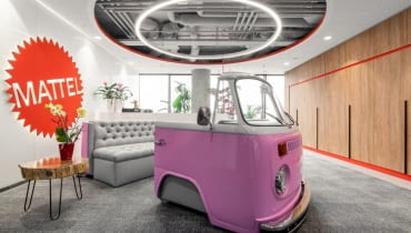 Biuro Mattel w Warszawie. Proj. BIT CREATIVE Biuro Mattel w Warszawie. Proj. BIT CREATIVE