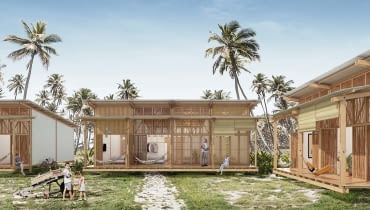 Modułowe domy dla brazylijskiej wioski. Proj. Bernardo Horta Modułowe domy dla brazylijskiej wioski. Proj. Bernardo Horta