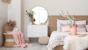 Wiosenna aranżacja sypialni Wiosenna aranżacja sypialni