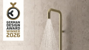 Deszczownica Silia od Deante Design Studio z nagrodą German Design Award 2026 Deszczownica Silia od Deante Design Studio z nagrodą German Design Award 2026