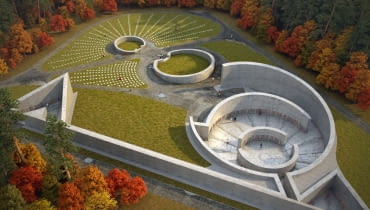 Kolumbarium na cmentarzu Miłostowo w Poznaniu Kolumbarium na cmentarzu Miłostowo w Poznaniu
