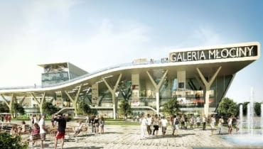 W poniedziałek wydano miejscowy plan zagospodarowania dla rejonu Trasy Mostu Północnego w Warszawie. W efekcie na Młocinach ma powstać dzielnica biurowa z dużym centrum handlowym Galeria Młociny w Warszawie