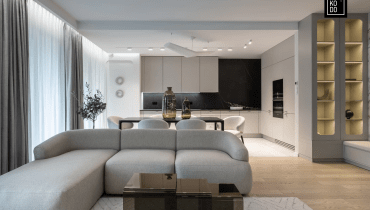 Światło, geometria i ponadczasowa forma – nowoczesny apartament