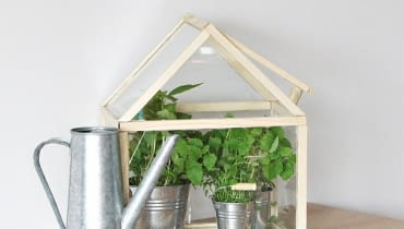 DIY - mini szklarnia mini szklarnia, DIY, zrób to sam, szklarnia, design