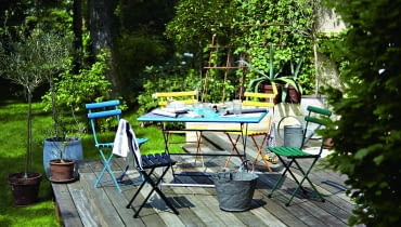 Meblujemy! Stoliki i krzesła w stylu bistro, kolorystyczny koktajl dla tarasowej aranżacji. Dostępne aż w 23 kolorach! Będą świetnie współpracować z każdym otoczeniem. www.nap.com.pl Meblujemy! Stoliki i krzesła w stylu bistro, kolorystyczny koktajl dla tarasowej aranżacji. Dostępne aż w 23 kolorach! Będą świetnie współpracować z każdym otoczeniem. www.nap.com.pl