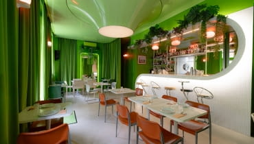 Paloma Inn - space age bistro na Poznańskiej w Warszawie Paloma Inn - space age bistro na Poznańskiej w Warszawie