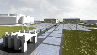 Tak będzie wyglądał po remoncie pl. Piłsudskiego. Projekt powstał w pracowni OCA Architekci Tak będzie wyglądał po remoncie pl. Piłsudskiego. Projekt powstał w pracowni OCA Architekci