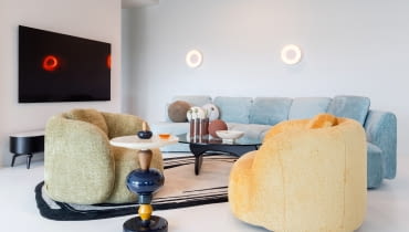 Mebel w tkaninę ubrany Mebel w tkaninę ubrany