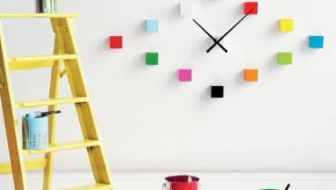 Pt,- zegar ścienny DIY Cubes: 249 zł. pt, gadżety, akcesoria, nowoczesny design, śmieszne gadżety, dodatki do domu