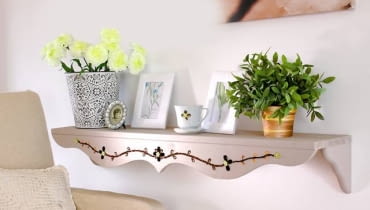 półka, inkrustacja