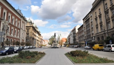 Plac Matejki w Krakowie