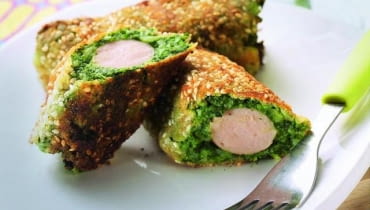 Roladki ze szpinakiem. Roladki ze szpinakiem.