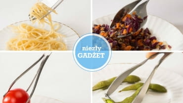 Sztućce ułatwiające jedzenie; proj. Lee Ben David sztućce, kreatywne sztućce, design, kreatywny design, niezły gadżet, widelec, nóż