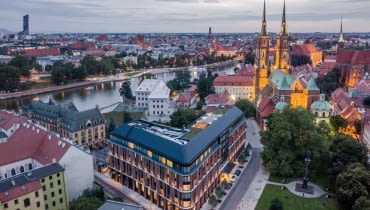 Hotel The Bridge we Wrocławiu Hotel The Bridge we Wrocławiu