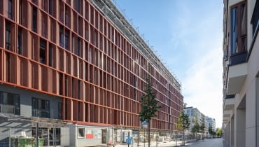 Apartamenty przy Warzelni - ruchoma elewacja. Apartamenty przy Warzelni - ruchoma elewacja.