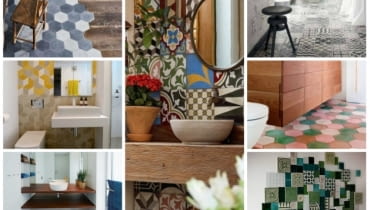 Kafelkowe wariacje łazienka, aranżacje, kuchnia
