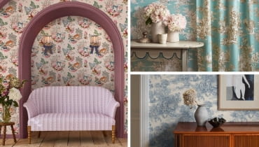 Toile de jouy - modny wzór na tkaninie lub tapecie