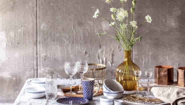 Kolekcja "Polski stół" to dwa zestawy śniadaniowe i zestaw deserowy. polski stół, polski design, porcelana, ceramika