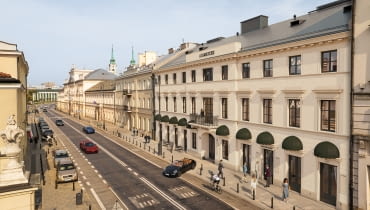 Renowacja kamienicy Lessla przy ul. Miodowej w Warszawie. Proj. BBGK Architekci Renowacja kamienicy Lessla przy ul. Miodowej w Warszawie