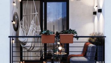 Balkon w stylu miejskim Balkon w stylu miejskim