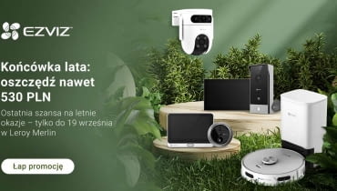 EZVIZ: Wielka wyprzedaż w Leroy Merlin – obniżki aż do 530 zł EZVIZ: Wielka wyprzedaż w Leroy Merlin – obniżki aż do 530 zł