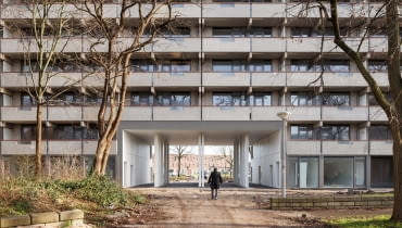Galeriowiec Kleiburg w Amsterdamie - finalista nagrody Mies van der Rohe 2017, projekt modernizacji: NL Architects, XVW architectuur Galeriowiec Kleiburg - finalista nagrody Mies van der Rohe 2017