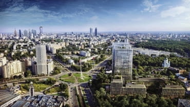 Kompleks biurowy Forest w Warszawie. Proj. HRA Architekci. Inw. HB Reavis Kompleks biurowy Forest w Warszawie. Proj. HRA Architekci. Inw. HB Reavis