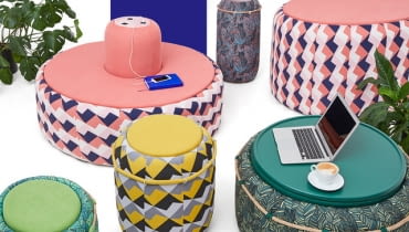 Siedziska do przestrzeni wspólnych. HILO by LIBRA SOFA, proj. SZYMON HANCZAR