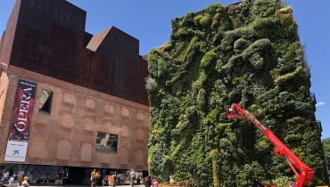 Caixa Forum w Madrycie. Proj. Herzog & de Meuron. Caixa Forum w Madrycie. Proj. Herzog & de Meuron