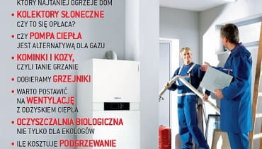 Okładka numeru specjalnego Instalacje w domu, nr. 4/2014 ładny dom