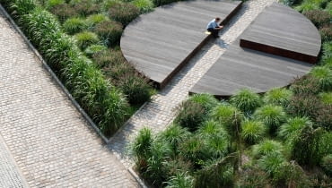 Skwer kieszonkowy na Chwaliszewie w Poznaniu Skwer kieszonkowy na Chwaliszewie w Poznaniu