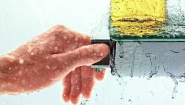 Jedną z cech baterii termostatycznych jest ich prosta obsługa Jedną z cech baterii termostatycznych jest ich prosta obsługa