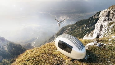 Ecocapsule - mobilny dom przyszłości