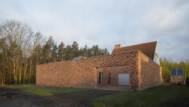 Dom Rudy w Rudach, projekt: Marek Wawrzyniak, Karol Wawrzyniak Dom Rudy w Rudach, projekt: Marek Wawrzyniak