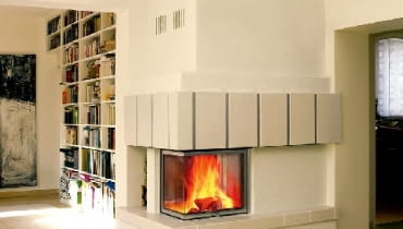 kominek, wkład kominkowy, obudowa kominka