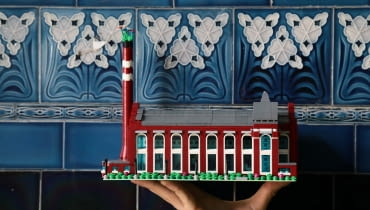 Elektrownia Scheiblera z klocków Lego. Proj. Michał Duda Elektrownia Scheiblera z klocków Lego. Proj. Michał Duda