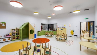 Centrum Edukacji Przedszkolnej i Wczesnoszkolnej przy UKSW, projekt: OPA Architekci Centrum Edukacji Przedszkolnej i Wczesnoszkolnej przy UKSW, projekt: OPA Architekci
