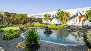 Dom Cesara Manrique w Taro de Tahiche na Lanzarote Dom Cesara Manrique w Taro de Tahiche na Lanzarote