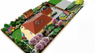 Plan nasadzeń w ogrodzie w nowym stylu Plan nasadzeń w ogrodzie w nowym stylu