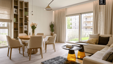 Apartament, który łączy elegancję z funkcjonalnością Apartament, który łączy elegancję z funkcjonalnością