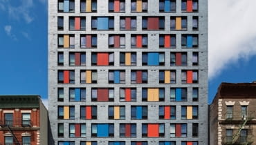 Apartamentowiec Boston Road, Alexander Gorlin Architects Apartamentowiec Boston Road, Alexander Gorlin Architects