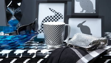 10.12.2009 WARSZAWA , DOMOTEKA , SESJA WNETRZA ( KOLOR I WZOR - TEMAT CHANEL DLA PISMA " CZTERY KATY " ) ,