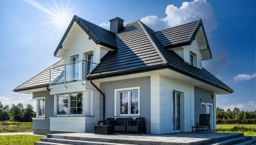 Blachodachówka PŁASKA - system rynnowy NIAGARA