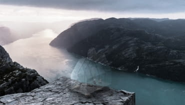 'Kościół Natury' - wyróżnienie w konkursie na projekt kościoła na norweskim klifie Preikestolen 'Kościół Natury' - wyróżnienie w konkursie na projekt kościoła na norweskim klifie Preikestolen