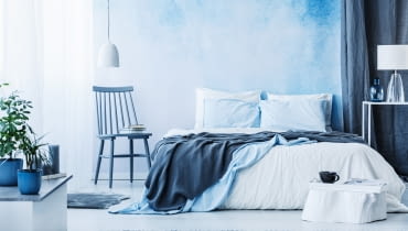Efekt ombre na ścianach – subtelna gra kolorem Efekt ombre na ścianach – subtelna gra kolorem