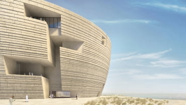 Muzeum Lusail. Projekt: Herzog & de Meuron