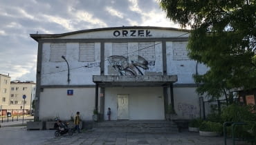 Hala KS Orzeł w Warszawie. Proj. Maciej Nowicki